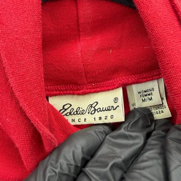 Eddie Bauer Women’s Red Long Sleeve Turtleneck Size M - Picture 6 of 8